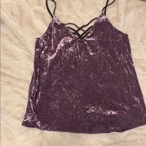 American eagle velvet tank